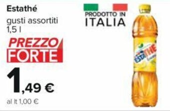Carrefour Estathé gusti assortiti 1,5 l offerta