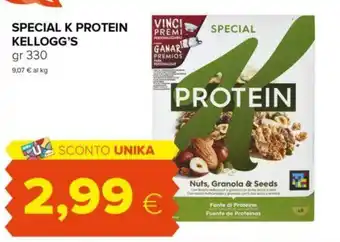 Oasi SPECIAL K PROTEIN KELLOGG'S gr 330 offerta