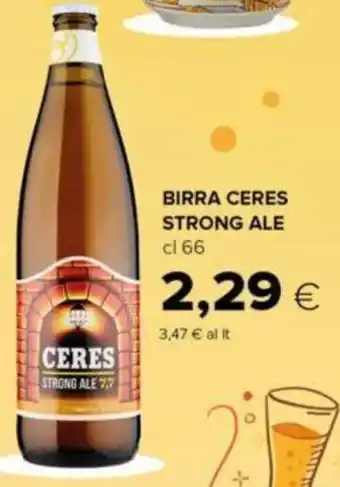 Oasi BIRRA CERES STRONG ALE cl 66 offerta