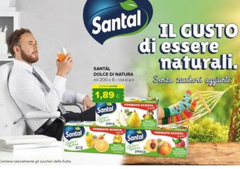Oasi SANTÀL DOLCE DI NATURA ml 200 x 6 offerta