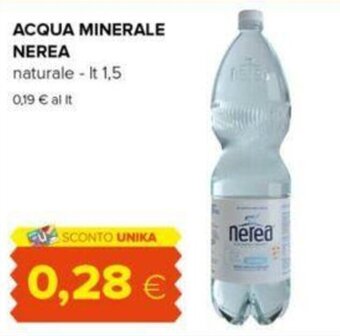 ACQUA MINERALE NEREA naturale - It 1,5