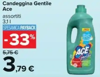 Carrefour Candeggina Gentile Ace 3,1 l offerta