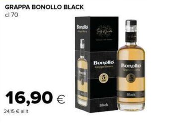 Oasi GRAPPA BONOLLO BLACK cl 70 offerta