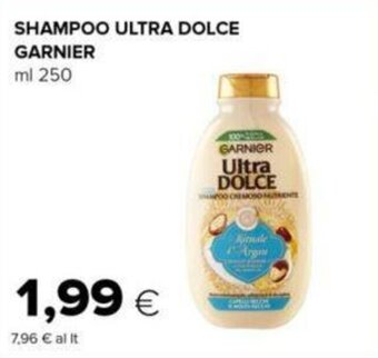 Oasi SHAMPOO ULTRA DOLCE GARNIER ml 250 offerta