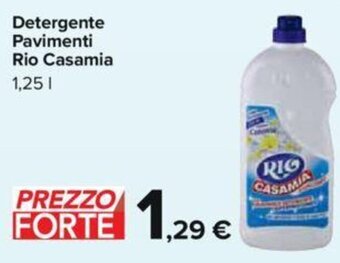 Carrefour Detergente Pavimenti Rio Casamia 1,25 l offerta