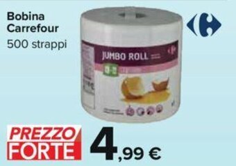 Carrefour Bobina Carrefour 500 strappi offerta