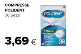 Oasi COMPRESSE POLIDENT 36 pezzi offerta