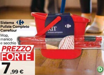 Carrefour Sistema Pulizia Completo Carrefour offerta