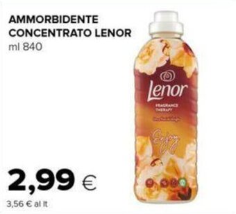 Oasi AMMORBIDENTE CONCENTRATO LENOR ml 840 offerta