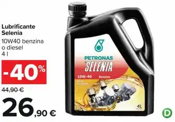 Lubrificante Selenia 10W40 benzina o diesel 4 Lubrificante Selenia
