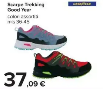 Carrefour Scarpe Trekking Good Year mis 36-45 offerta