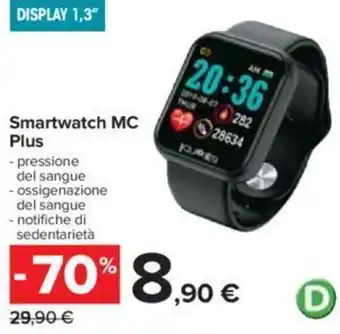 Carrefour Smartwatch MC Plus offerta