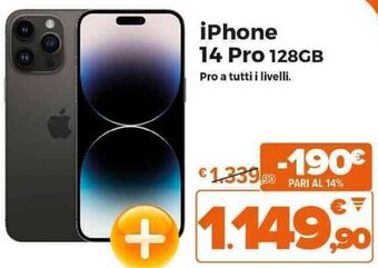 Expert iPhone 14 Pro 128GB offerta