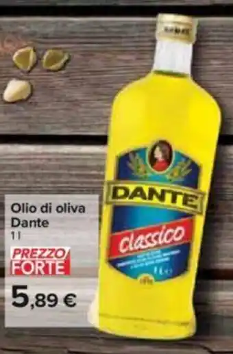 Carrefour Olio di oliva Dante 1 Olio di oliva Dante 11 offerta