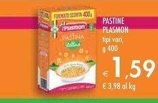 Bennet Plasmon Pastine offerta