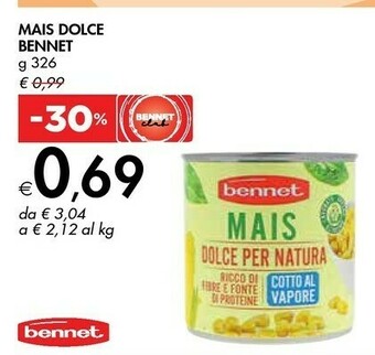 Bennet Bennet Mais Dolce offerta