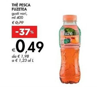 Bennet FuzeTea - Pesca con una Nota di Rosa 400 g(ml) offerta