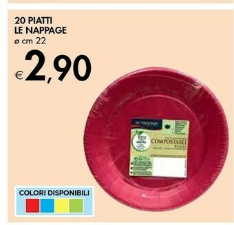 Bennet Le nappage 20 Piatti offerta
