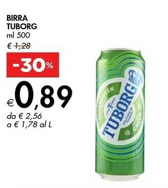 Bennet Tuborg Birra offerta