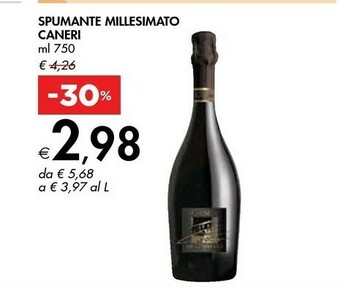 Bennet Caneri Spumante Millesimato offerta
