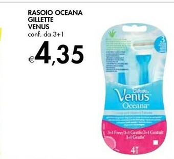 Bennet Gillette Rasoio Oceana Venus offerta