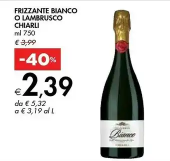 Chiarli Frizzante Bianco O Lambrusco