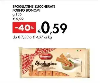 Bennet Forno bonomi Pasticceria offerta