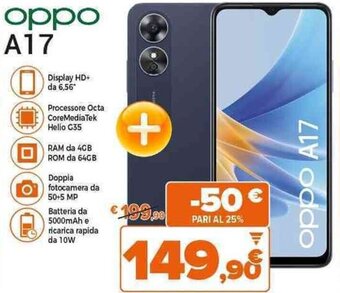 Expert oppo A17 offerta