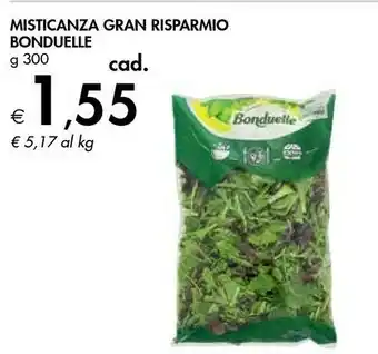Bennet Bonduelle Misticanza Gran Risparmio offerta