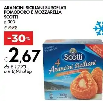 Bennet Scotti Arancini Siciliani Pomodoro E Mozzarella offerta