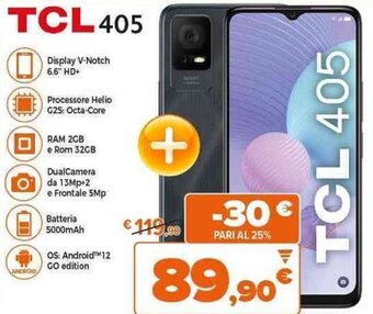Expert TCL 405 offerta