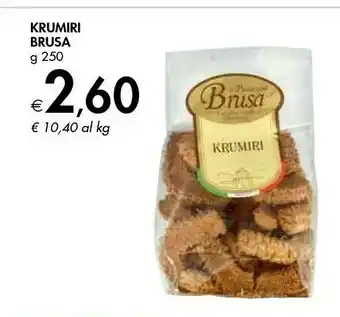 Bennet Brusa il Pasticcere - Krumiri al Cioccolato 250 g(ml) offerta