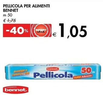 Bennet Bennet Pellicola Per Alimenti offerta