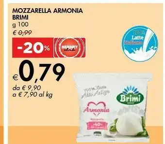 Bennet Brimi Mozzarella Armonia offerta