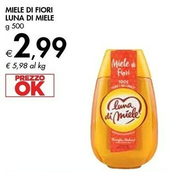 Bennet Luna di miele Miele Di Fiori 500 G(ml) offerta