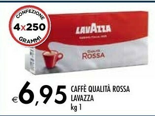 Bennet Lavazza Caffe Qualita Rossa offerta
