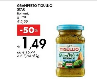 Bennet Star GranPesto Alla Genovese Tigullio 190 G(ml) offerta