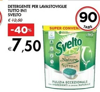 Bennet Svelto Detergente Per Lavastoviglie Tutto In 1 offerta