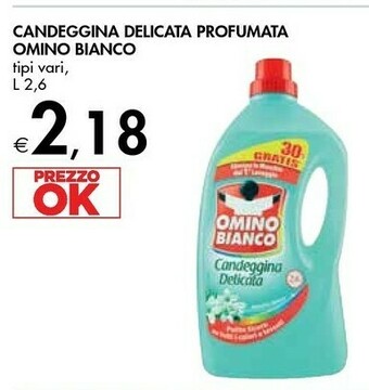 Bennet Omino Bianco Candeggina Delicata Profumata offerta