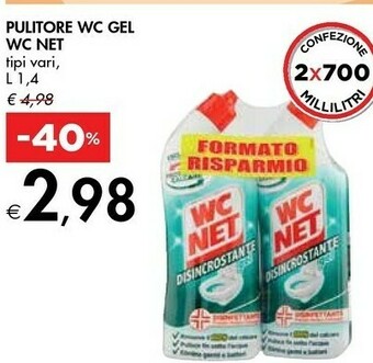 Bennet Wc net Pulitore Wc Gel Disincrostante offerta