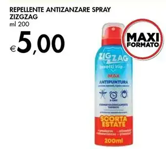 Bennet Zigzag Repellente Antizanzare Spray offerta