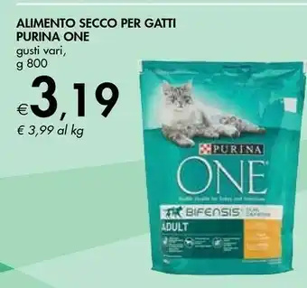 Bennet Purina Alimento Secco Per Gatti One Con Pollo offerta