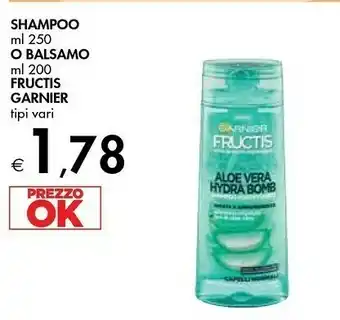 Garnier Shampoo Fructis Aloe Vera Hydra Bomb