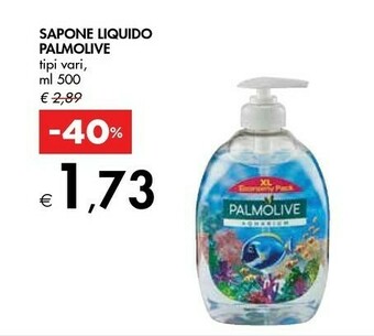 Bennet Palmolive Sapone Liquido offerta