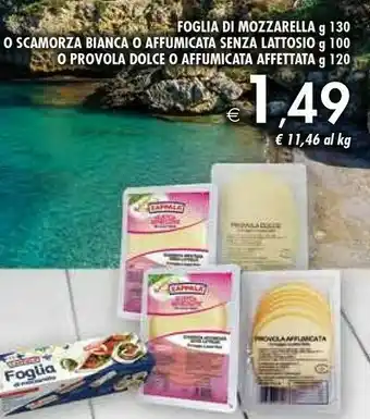 Bennet Zappalà Zappala Foglia Di Mozzarella offerta