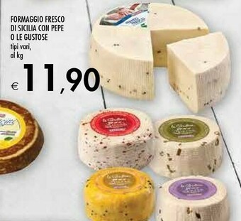 Bennet Formaggio Fresco Di Sicilia Con Pepe offerta