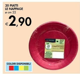 Bennet Le nappage 20 Piatti offerta