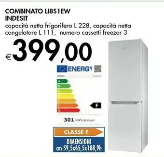 Indesit Combinato LI8S1EW