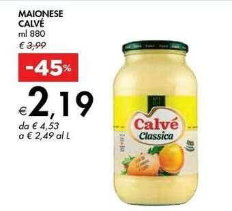 Bennet Calvè Maionese Classica offerta