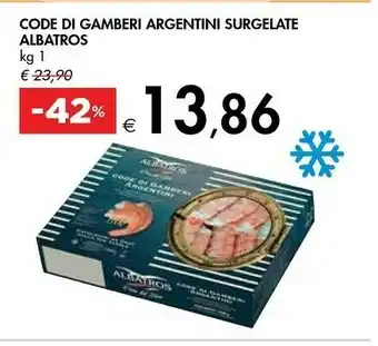 Bennet Albatros Code Di Gamberi Argentini Surgelate offerta